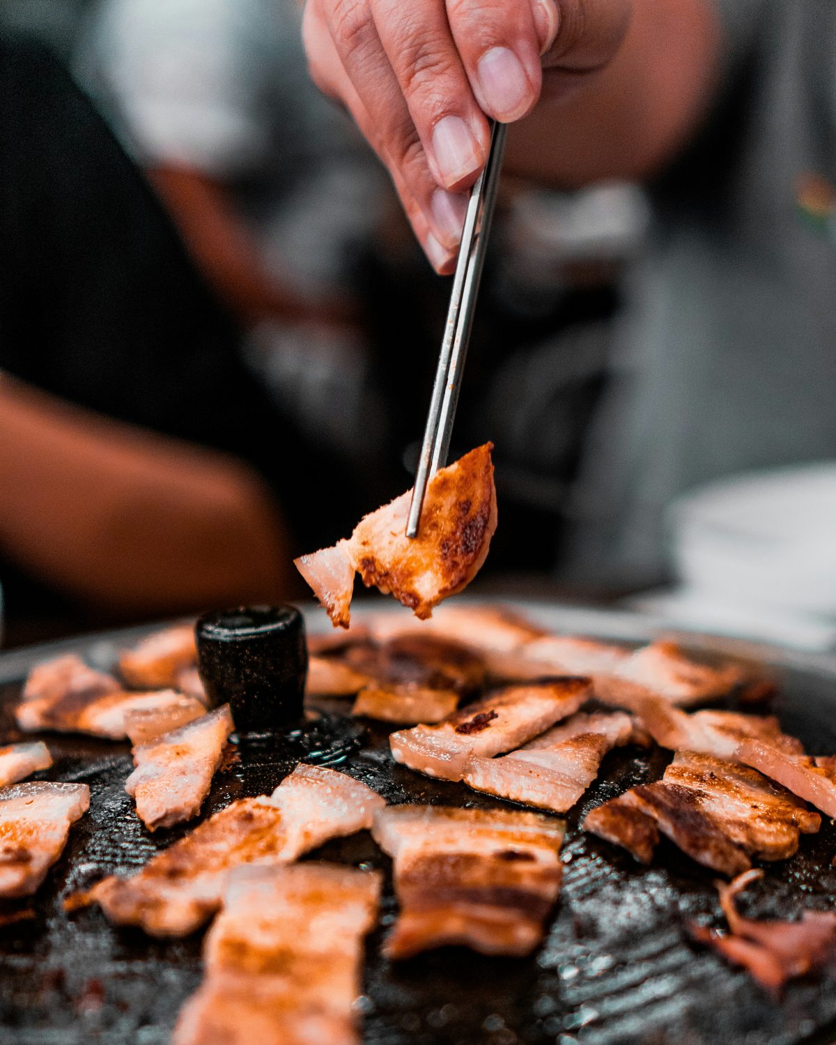 Korean BBQ streetfood tijdens een food tour
