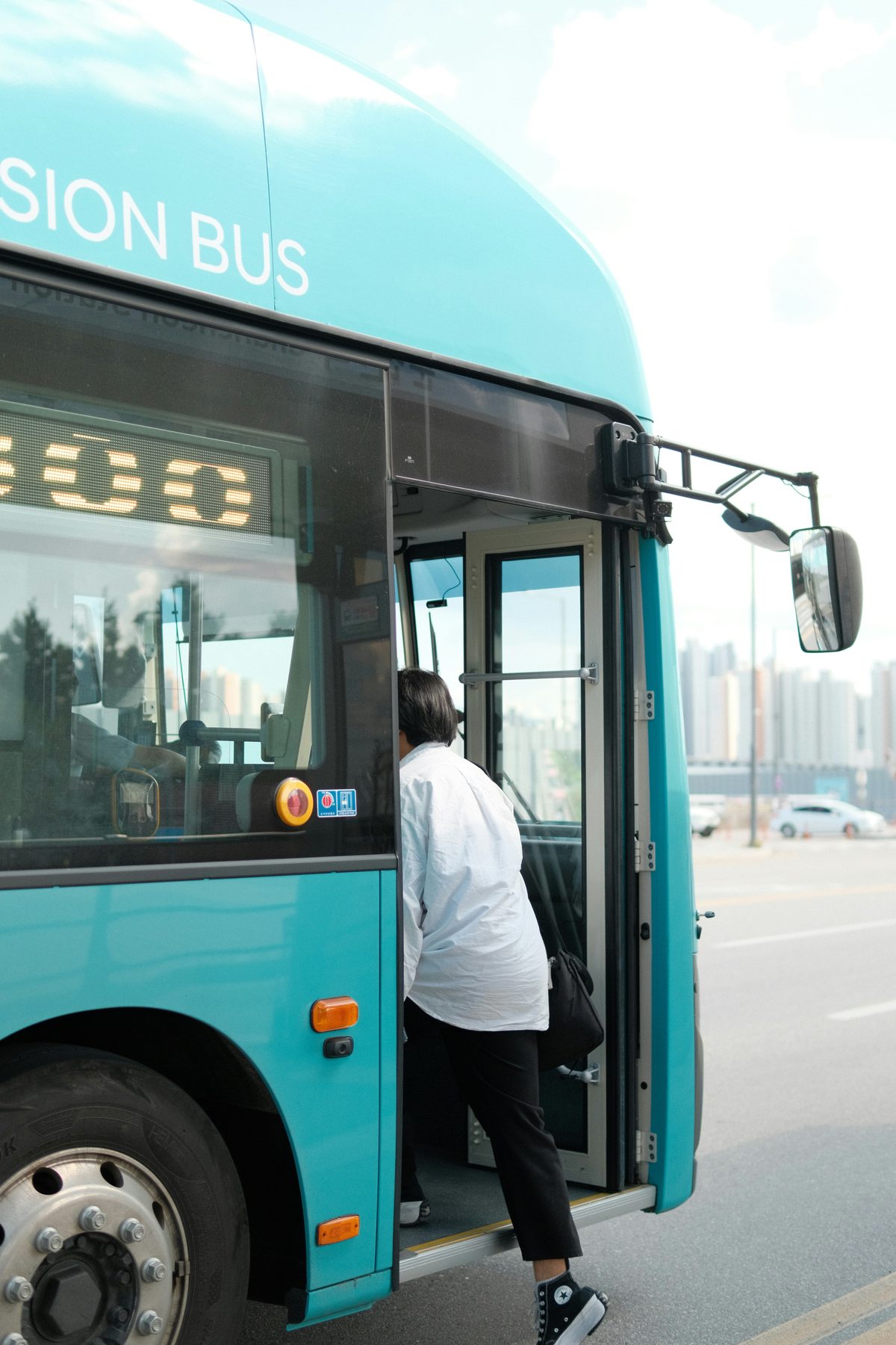 Expresbusterminal of intercity bus in Korea