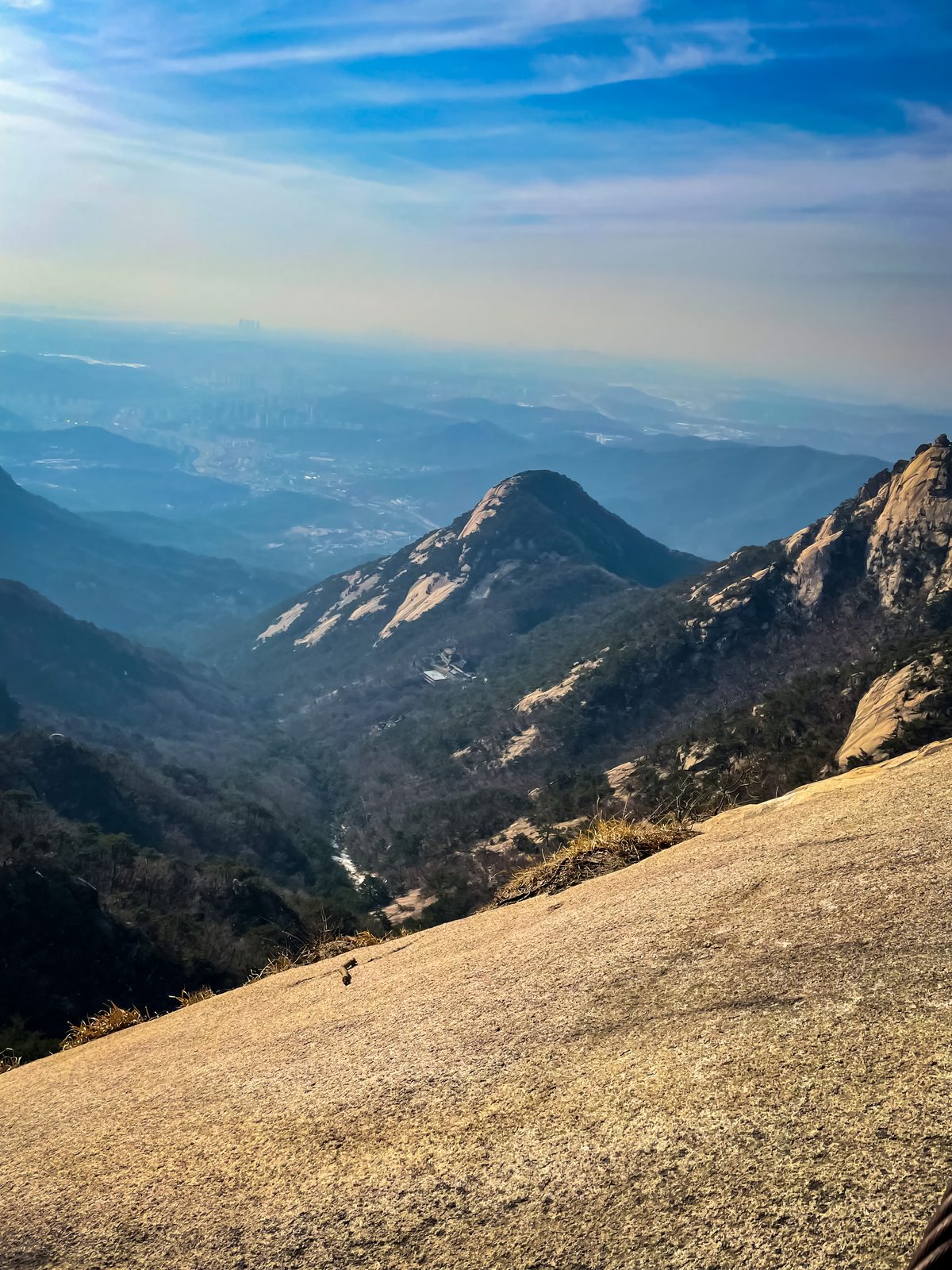 Granite peaks and valleys of Bukhansan National Park