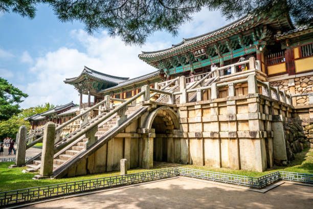 Bulguksa-tempel in Gyeongju, UNESCO-werelderfgoed