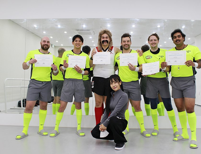 Certificaat van deelname na de K-pop dansles